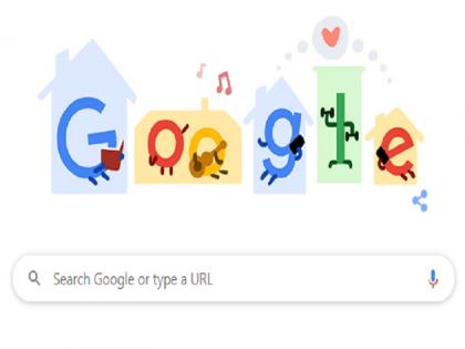 Google Doodle, Coronavirus Tips for people to stay home save lives and stop covid 19 | Google Doodle, Coronavirus Tips: गूगल बता रहा है कोरोना वायरस से बचाव के टिप्स, डूडल के जरिए दिया ये संदेश