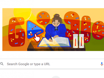 Google Doodle Features Eunice Newton Foote The First Person To Discover Greenhouse Effect | Google Doodle: यूनिस न्यूटन फूटे पर आज का गूगल डूडल, थी ग्रीनहाउस प्रभाव की खोज करने वाली पहली इंसान