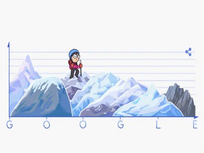 Google Doodle Celebrates Junko Tabei Japanese mountaineer Junko Tabei anniversary | Google ने Doodle बनाकर पर्वतारोही जुन्को तबेई की जयंती को किया खास अंदाज में सेलिब्रेट