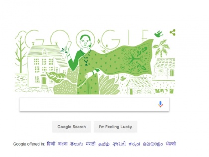 google doodle on india's first lady doctor Anandi Gopal Joshi birth anniversary | भारत की पहली महिला डॉक्टर आनंदी गोपाल जोशी को गूगल ने डूडल बनाकर दी श्रद्धाजंलि