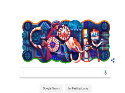 Google Doodle on 69th Republic Day of India created by Ibrahim Rayintakath, PM Modi Gave Best Wishes | भारत के रिपब्लिक डे पर गूगल ने बनाया डूडल, पीएम मोदी ने देशवासियों को दी शुभकामनाएँ