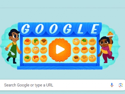 Google Doodle today celebrates Indian cuisine Pani Puri what is its history | गूगल ने आज बनाया चटपटी 'पानी पूरी' का डूडल, जानें पॉपुलर इंडियन फूड के जश्न की वजह?