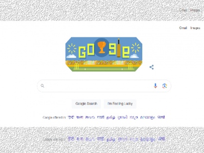 IND vs AUS Final Google made a special doodle for the World Cup final wished the players all the best | IND vs AUS Final: वर्ल्ड कप फाइनल के लिए गूगल ने बनाया खास डूडल, खिलाड़ियों को दी शुभकामनाएं