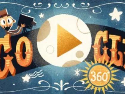 Google celebrates life of Georges Melies in first-ever 360 degree Virtual Reality Doodle | जादुई दुनिया को पेश करने वाले महान फिल्मकार जॉर्जस मेलीस को अनोखे अदांज में डूडल ने किया सलाम Google celebrates life of Georges Melies in first-ever 360 degree Virtual Reality Doodle | जादुई दुनिया को पेश करने वाले महान फिल्मकार जॉर्जस मेलीस को अनोखे अदांज में डूडल ने किया सलाम