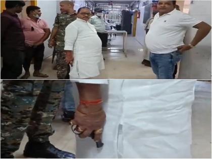 JD(U) MLA Gopal Mandal Abuses Journalists When Questioned About Waving Gun | VIDEO: अस्पताल में बंदूक लहराने के सवाल पर भड़के जदयू विधायक गोापल मंडल, ऑन कैमरा पत्रकारों को बकी गाली