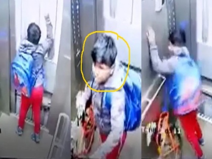 Greater Noida Nirala Aspire Society minor trapped lift crying out for help video child screaming viral | ग्रेटर नोएडा: लिफ्ट में फंसा नाबालिग रो-रोकर मांग रहा था मदद और फिर....., बच्चे के चीखने चिल्लाने का वीडियो हुआ वायरल