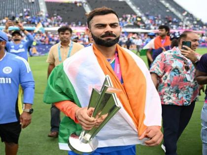 no Virat Kohli in ICC Team of the Tournament T20 World Cup 6 Indians included Rohit gets captaincy | T20 World Cup: आईसीसी 'टीम ऑफ द टूर्नामेंट' में विराट कोहली को जगह नहीं, 6 भारतीय शामिल, रोहित को मिली कप्तानी, देखिए पूरी टीम