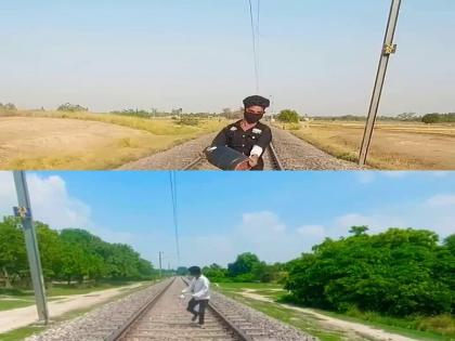 UP Police arrested YouTuber Gulzar Shaikh who risked the lives of railway passengers For Videos | रेल यात्रियों की जान जोखिम में डालने वाले यूट्यूबर गुलजार शेख को यूपी पुलिस ने गिरफ्तार किया, पटरियों पर रखता था पत्थर, साबुन और सिलेंडर UP Police arrested YouTuber Gulzar Shaikh who risked the lives of railway passengers For Videos | रेल यात्रियों की जान जोखिम में डालने वाले यूट्यूबर गुलजार शेख को यूपी पुलिस ने गिरफ्तार किया, पटरियों पर रखता था पत्थर, साबुन और सिलेंडर