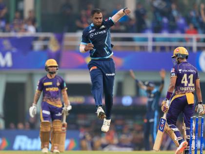 IPL 2022 Gujarat Titans won 8 runs top 12 points beat Kolkata Knight Riders Captain Hardik Pandya scored 67 runs | IPL 2022: 12 अंक लेकर टॉप पर गुजरात टाइटंस, कोलकाता नाइट राइडर्स को 8 रन से हराया, राशिद खान के 100 विकेट पूरे