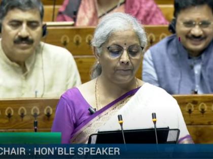 Nirmala Sitharaman Budget Speech LIVE FM comments on ndhra Pradesh Reorganisation Act | Andhra Pradesh Reorganisation Act: चालू वित्त वर्ष में 15,000 करोड़ की व्यवस्था भविष्य के वर्षों में अतिरिक्त राशि से की जाएगी Nirmala Sitharaman Budget Speech LIVE FM comments on ndhra Pradesh Reorganisation Act | Andhra Pradesh Reorganisation Act: चालू वित्त वर्ष में 15,000 करोड़ की व्यवस्था भविष्य के वर्षों में अतिरिक्त राशि से की जाएगी