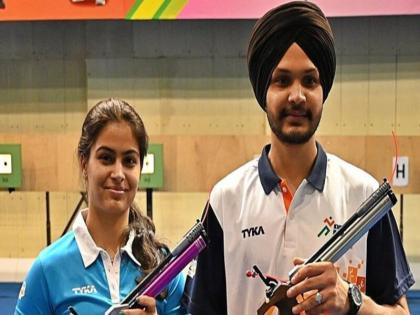 Olympic Games Paris 2024 Manu Baker and Sarabjot Singh Bronze medal for india in 10metre Air Pistol | Paris 2024 Olympic: मनु भाकर और सरबजोत सिंह की जोड़ी ने 10 मीटर एयर पिस्टल मिक्स्ड में कांस्य पदक जीता, एक ही ओलंपिक में दो मेडल जीतने वाली पहली भारतीय महिला Olympic Games Paris 2024 Manu Baker and Sarabjot Singh Bronze medal for india in 10metre Air Pistol | Paris 2024 Olympic: मनु भाकर और सरबजोत सिंह की जोड़ी ने 10 मीटर एयर पिस्टल मिक्स्ड में कांस्य पदक जीता, एक ही ओलंपिक में दो मेडल जीतने वाली पहली भारतीय महिला