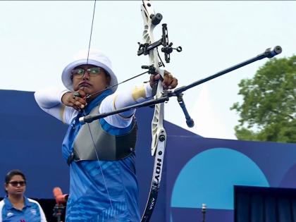 Paris Olympics 2024 Arhery Deepika Kumari Won by 6-4 sets Germany Michelle | Paris Olympics 2024: तीरंदाज दीपिका कुमारी ने क्वार्टर फाइनल में बनाई जगह, 6-4 से जीता मुकाबला