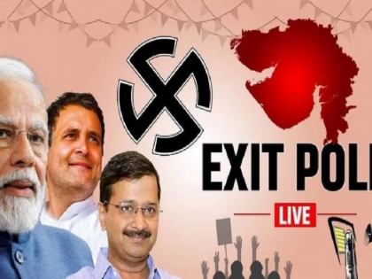 Election Exit Poll 2022: BJP will form government again in Gujarat | Election Exit Poll 2022: भाजपा गुजरात में फिर बनाएगी सरकार, हिमाचल में भाजपा-कांग्रेस का पलड़ा बराबरी पर, दिल्ली एमसीडी में आप का चल सकता है झाड़ू
