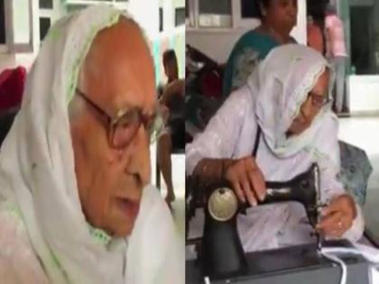 Gurdev Kaur makes masks for the needy with misty eyes, trembling hands | पंजाब: गुरदेव कौर पेश कर रहीं मानवता की मिसाल, धुंधली आंखों और कांपते हाथों से जरूरतमंदों के लिए बनाती हैं मास्क