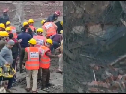 Building Collapse In Ullawas Gurugram Updates | गुरुग्राम में चार मंजिला निर्माणाधीन बिल्डिंग गिरी, 6 से अधिक लोगों के फंसे होने की आशंका