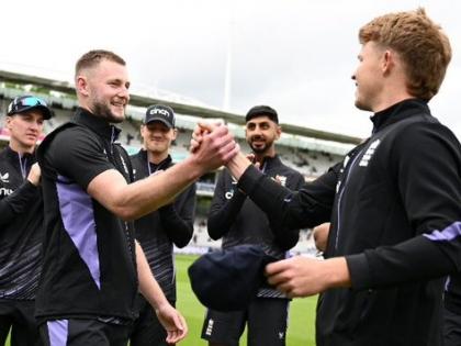 Gus Atkinson ENG vs WI, 1st Test live update Atkinson's 10-fer 8th England bowler pick 10 debut 1st England bowler since 1976 John Lever vs IND at Delhi see | Gus Atkinson ENG vs WI, 1st Test: इंग्लैंड के 8वें गेंदबाज, डेब्यू मैच में 10 विकेट, देखें आंकड़े