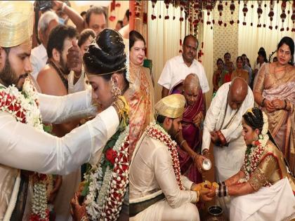 HD Kumaraswamy son Wedding During Coronavirus Lockdown Video Goes Viral See Twitter reaction | लॉकडाउन में हुई कुमारस्वामी के बेटे की शादी का वीडियो वायरल, भड़के ट्विटर यूजर, एंकर सुधीर चौधरी ने भी ट्वीट कर लिखी ये बात