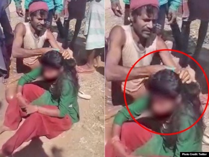 family members cut minor hair in madhya pradesh on friendship with boy three arrested | मध्यप्रदेश: लड़के से दोस्ती पर रिश्तेदारों ने किशोरी के बाल काटे, पुलिस ने तीन लोगों को किया गिरफ्तार