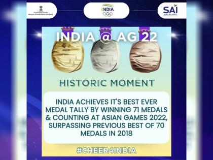 India create history, smash their highest-ever medal tally at Asian Games | भारत ने रचा इतिहास, तोड़ा खुद का रिकॉर्ड, एशियाई खेलों में अब तक के सबसे ज्यादा मेडल जीते