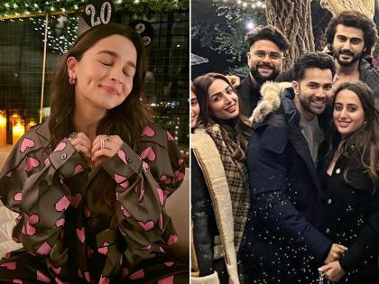 Happy New Year 2023: आलिया-रणबीर से लेकर अर्जुन-मलाइका तक, बॉलीवुड सितारों ने कुछ इस तरह किया नए साल का स्वागत