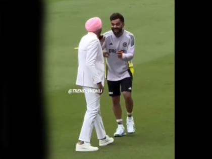 Virat Kohli Viral Video: मैदान में हरभजन सिंह को चिढ़ाते नजर आए विराट कोहली, पूर्व क्रिकेटर ने किया रिएक्ट; देखें वीडियो