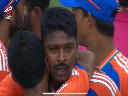Hardik Pandya breaks down after India's win, says ‘How my last six months were…’ | IND vs SA T20 WC Final: भारत की जीत के बाद रो पड़े हार्दिक पांड्या, कहा ‘मेरे पिछले छह महीने कैसे थे…’