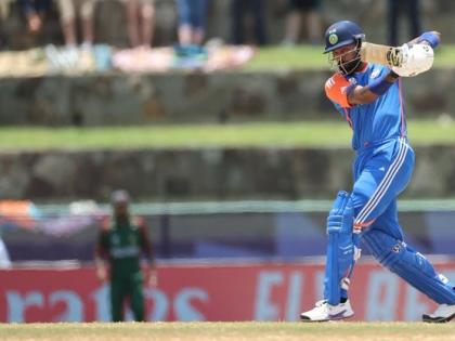 IND vs BAN, T20 World Cup 2024 Hardik Pandya 27 balls 50 notout runs 1 wicket 4 fours 3 sixes Player of the Match played really good cricket | IND vs BAN, T20 World Cup 2024: प्लेयर ऑफ द मैच हार्दिक ने खोले राज, कहा- ऐसे रणनीति बनाकर बांग्लादेश को कूटा, हमें टीम पर गर्व...