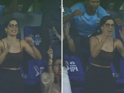IPL 2022 Hardik Pandya’s Wife Natasa Stankovic Expresses Disappointment Wicket Video Goes Viral watch | हार्दिक पंड्या की पत्नी नताशा ने विकेट गिरने पर निराशा जताई, वीडियो वायरल, देखें