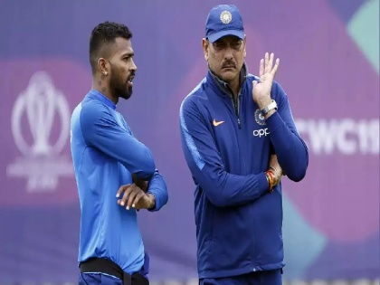 Ravi Shastri has said that all-rounder Hardik Pandya can leave one day cricket | संभव है 2023 विश्वकप के बाद हार्दिक वनडे खेलना छोड़ दें- रवि शास्त्री
