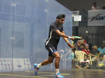 CWG 2018: Harinderpal Sandhu and Vikram Malhotra qualify for 2nd round | CWG 2018: स्क्वैश में हरिंदर संधू ने किया अगले दौर में प्रवेश, भारतीय साइकिलिंग टीम बाहर