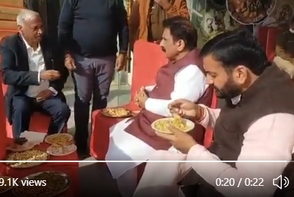 journalist who filmed BJP leaders 'eating' before SYL fast booked in months-old case | Video: उपवास से पहले 'खाना खाते' BJP नेता का पत्रकार ने वायरल किया वीडियो, अब 10 माह पहले के मामले में केस दर्ज