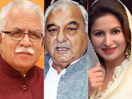 Haryana Assembly Polls 2019: Key candidates, from Manohar Lal Khattar to Bhupinder Singh Hooda, Sonali to Babita Phogat | हरियाणा चुनाव: मनोहर लाल खट्टर से लेकर भूपिंदर हुड्डा, सोनाली से लेकर बबीबा फोगाट समेत इन 10 चर्चित उम्मीदवारों पर रहेंगी निगाहें