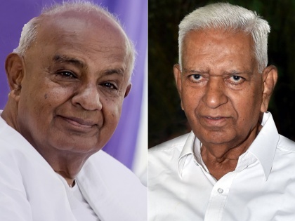 Karnataka Election result did HD Deve Gowda and Vajubhai Vala 22 year old contention cost jds and congress the cm seat | तो क्या देवगौड़ा को 22 साल पहले वजुभाई वाला की कुर्सी खाने की कीमत चुकानी पड़ रही है?