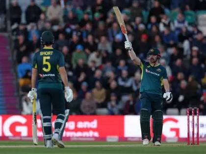 England vs Australia, 1st T20I 2024 Australia won by 28 runs Matthew Short Travis Head 49 balls 100 runs 12 fours 6 sixes visitors go 1-0 up 5-match series | England vs Australia, 1st T20I 2024: 49 गेंद, 100 रन, 12 चौके और 6 छक्के, हेड और शार्ट ने इंग्लैंड को कूट डाला, सीरीज में 1-0 से आगे