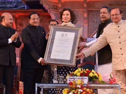 Jaipur gets World Heritage City certificate, 'City has unique place in world for architecture and diversity' | जयपुर को मिला 'वर्ल्ड हैरिटेज सिटी' का प्रमाण पत्र, स्थापत्य कला और विविधता के लिए शहर का विश्व में विशिष्ट स्थान