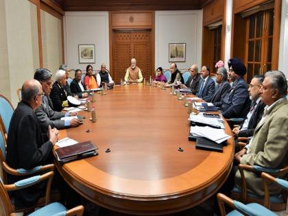 High level meeting on security chaired by Prime Minister Narendra Modi | मोदी सरकार की कैबिनेट की बैठक खत्म हुई, जम्मू कश्मीर आरक्षण संशोधन अध्यादेश 2019 को मंजूरी High level meeting on security chaired by Prime Minister Narendra Modi | मोदी सरकार की कैबिनेट की बैठक खत्म हुई, जम्मू कश्मीर आरक्षण संशोधन अध्यादेश 2019 को मंजूरी