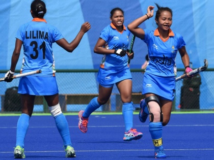 Indian women hockey team beat Japan 2-1 to win Olympic Test event | Tokyo Olympics test event: भारतीय महिला हॉकी टीम ने जापान को हराकर जीता खिताब