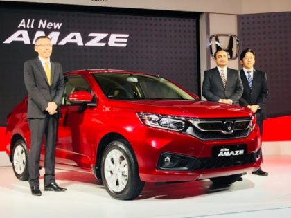 New Honda Amaze Catapults Honda's Sales In May 2018 | नई Honda Amaze ने दी कंपनी को रफ्तार, मई 2018 की बिक्री में बड़ा उछाल