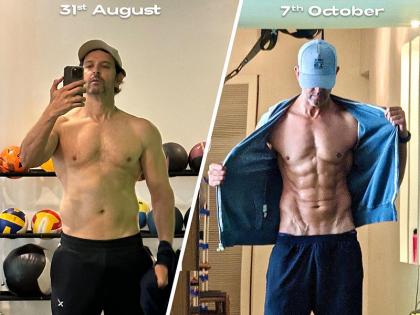 Hrithik Roshan shares his stunning weight loss transformation, hails girlfriend Saba Azad