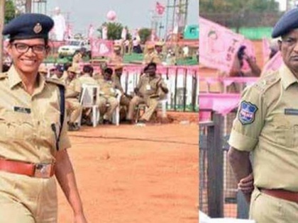 Proud father salutes police officer daughter in Hyderabad | 'वे मेरी वरिष्ठ अधिकारी हैं, जब भी उन्हें देखता हूं सैल्यूट करता हूं': आईपीएस बेटी को देखकर गर्व से बोले डीसीपी पिता