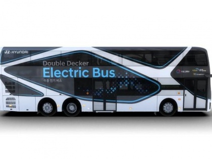 Hyundai Unveils Electric Double-Decker Bus With 300 Km Range | ह्यूंडै ने पेश किया इलेक्ट्रिक डबल डेकर बस, 72 मिनट की चार्जिंग से 300 किलोमीटर का सफर