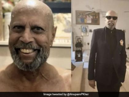 anupam kher funny comment on kapil dev lockdown look | कपिल देव हुए गंजे तो बॉलीवुड एक्टर ने खींची टांग, कहा- गंजों की महफिल में आपका...