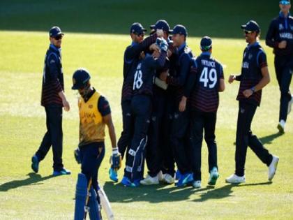 ICC T20 World Cup: Namibia defeats Asian champions Sri Lanka by 55 runs | आईसीसी टी20 विश्व कप: नामीबिया ने पहले दिन ही किया बड़ा उलटफेर, एशिया कप की चैम्पियन श्रीलंका को 55 रनों से हराया