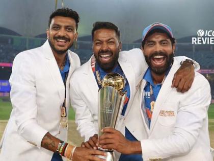 ICC Champions Trophy 2025 New Record Jio Hotstar Miracle 540 Crore 11000 Crore minutes Maximum 6-12 Crore views time Final 124-2 Crore views | नया रिकॉर्ड, जियो हॉटस्टार चमत्कार?, 540 करोड़, 11,000 करोड़ मिनट तक और एक वक्त में अधिकतम 6.12 करोड़ लोगों ने देखा!, फाइनल 124.2 करोड़ बार...