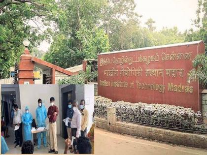 covid-19 cases in IIT Madras Number of infected reached 111 after 32 new case today | IIT मद्रास में थम नहीं रहा कोरोना, 32 और नए केस मिले, एक हफ्ते में 111 हुए कोविड-19 के शिकार