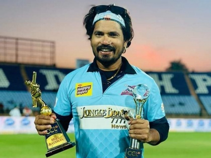 CCL 2023 Bhojpuri Dabang captain Manoj Tiwari Pravesh Lal Yadav played brilliant inning 114 runs in 43 balls | CCL 2023: तिवारी की कप्तानी वाली भोजपुरी दबंग ने किया कारनामा, यादव ने 43 गेंदों में 114 रन की शानदार पारी खेली