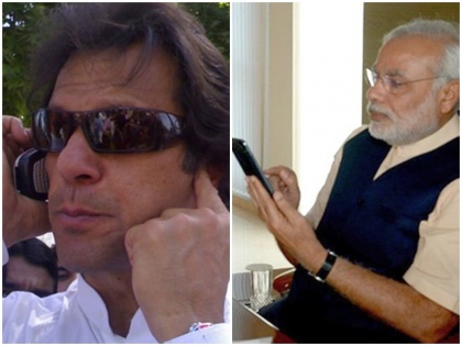 PM Modi receives telephone call from Pakistan PM Imran Khan, congratulating him on his victory | इस बार पीएम मोदी ने उठा लिया पाकिस्तान के प्रधानमंत्री इमराम खान का फोन, यह हुई बात