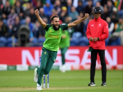 World Cup 2019: Imran Tahir earns praise from Faf du Plessis | ICC World Cup 2019: इमरान ताहिर ने झटके 4 विकेट, कप्तान ने तारीफ में कह दी ये बात