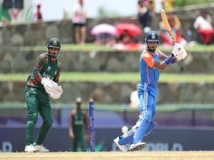 IND vs BAN: India records its highest PowerPlay score in T20 World Cup 2024 | IND vs BAN: बांग्लादेश के खिलाफ भारत ने 2024 टी20 विश्व कप में अपना सर्वोच्च पावरप्ले स्कोर दर्ज किया, 20 ओवर में बनाए 196/5 रन