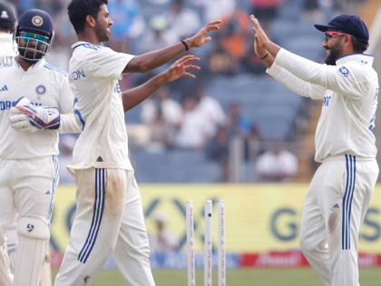 IND vs NZ Highlights, 2nd Test Day 1 NZ 259 IND 16-1 team india 90-1 overs, 275 runs 11 wickets Washington Sundar took 7 wickets Rohit Sharma returned for 0 | IND vs NZ Highlights, 2nd Test Day 1: 90.1 ओवर, 275 रन और 11 विकेट, वाशिंगटन सुंदर ने झटके 7 विकेट, रोहित शर्मा 0 पर लौटे
